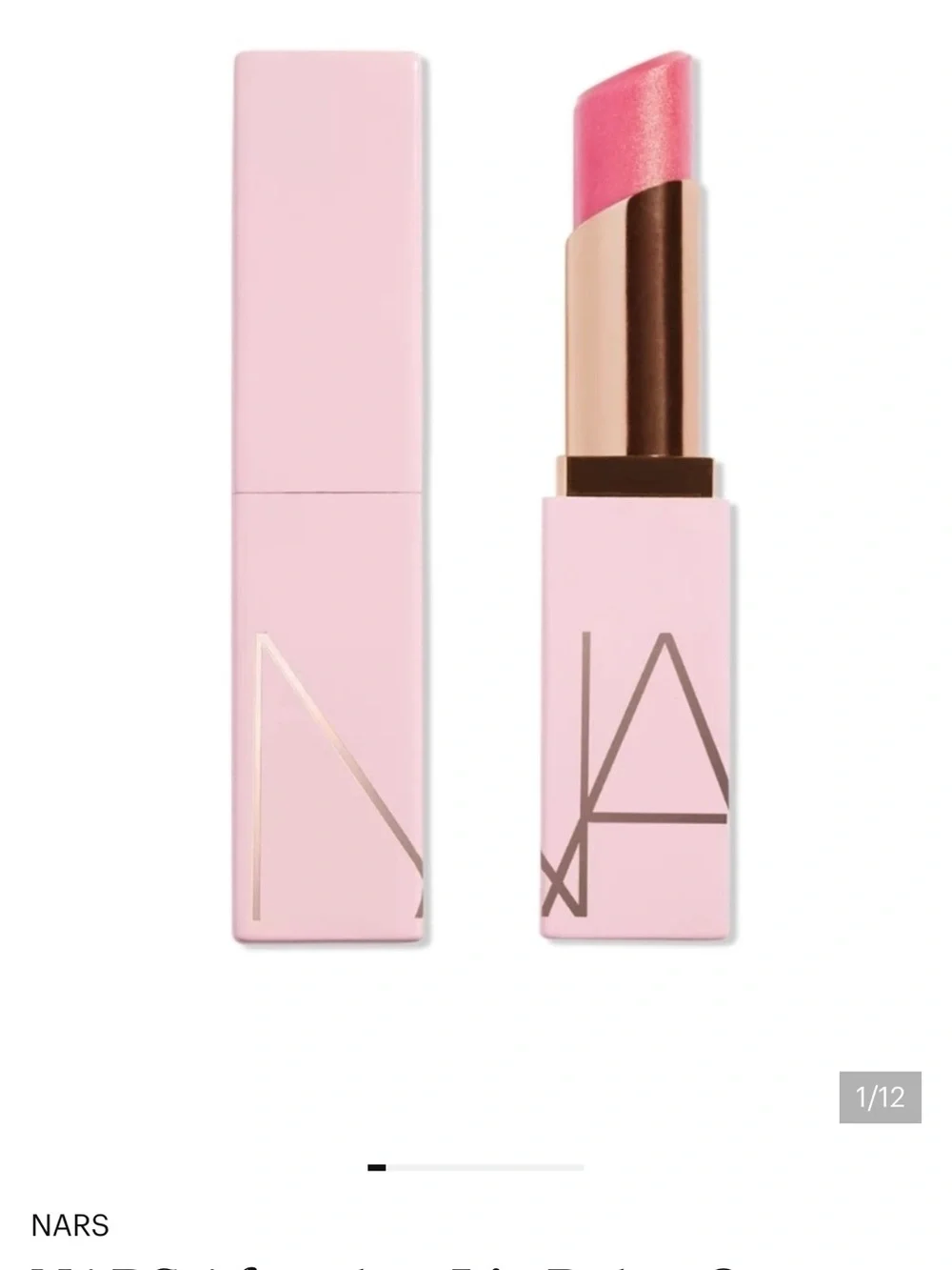 New! NARS Afterglow Lip Balm - Orgasm